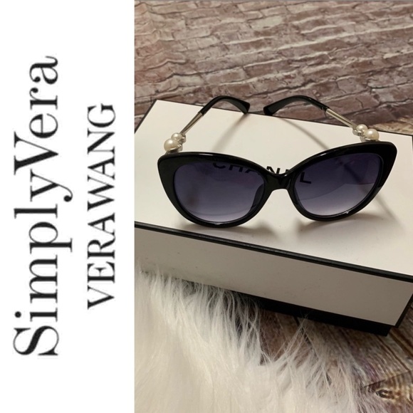 Simply Vera Vera Wang Accessories - Simply Vera Tidal Cat Eye Sunglasses